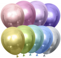 Шары 12" Хром ассорти Ш - Многошароff: товары для праздника и воздушные шары оптом