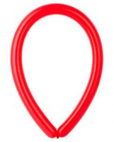 Шары для моделирования 260" пастель Красный Ит - Многошароff: товары для праздника и воздушные шары оптом