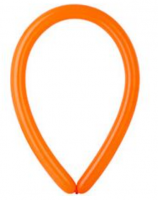 Шары для моделирования 260" пастель Оранжевый Ит - Многошароff: товары для праздника и воздушные шары оптом
