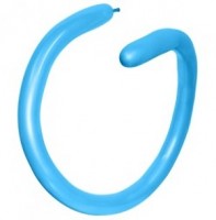Шары для моделирования  пастель голубой BLUE 040 К - Многошароff: товары для праздника и воздушные шары оптом