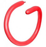 Шары для моделирования  пастель красный RED 015 К - Многошароff: товары для праздника и воздушные шары оптом