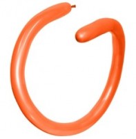 Шары для моделирования  пастель оранжевый ORANGE 061 К - Многошароff: товары для праздника и воздушные шары оптом