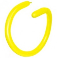 Шары для моделирования  пастель жёлтый YELLOW 020 К - Многошароff: товары для праздника и воздушные шары оптом