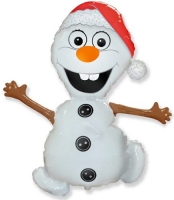 Фигура Снеговик  Олаф - Многошароff: товары для праздника и воздушные шары оптом