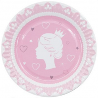 Тарелки Принцесса 17см ВЗ - Многошароff: товары для праздника и воздушные шары оптом