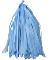 Гирлянда Тассел голубая - Многошароff: товары для праздника и воздушные шары оптом