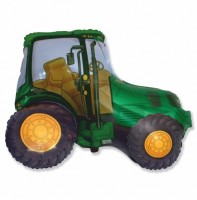 Фигура Трактор зелёный 901681 - Многошароff: товары для праздника и воздушные шары оптом
