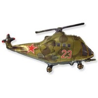 Фигура Вертолет МИ-8 РУС - Многошароff: товары для праздника и воздушные шары оптом