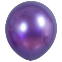 Воздушные шары 12" Хром фиолетовый ВЗ - Многошароff: товары для праздника и воздушные шары оптом