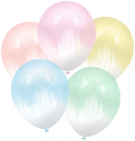 Воздушные шары Браш ассорти 12"кристалл Ор - Многошароff: товары для праздника и воздушные шары оптом