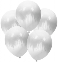 Воздушные шары Браш белый 12" кристалл Ор - Многошароff: товары для праздника и воздушные шары оптом