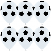 Воздушные шары Футбольный мяч 5ст рис 12" пастель ВВ - Многошароff: товары для праздника и воздушные шары оптом