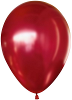 Воздушные шары Хром Красный 12" Sempertex - Многошароff: товары для праздника и воздушные шары оптом