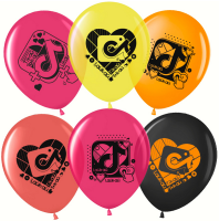 Воздушные шары Лайк Тайм, Будь в тренде... 12" кристалл ВВ - Многошароff: товары для праздника и воздушные шары оптом