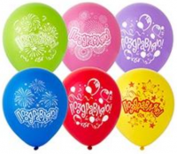 Воздушные шары Поздравляю 12" пастель ВЗ - Многошароff: товары для праздника и воздушные шары оптом