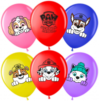 Воздушные шары Щенячий патруль 12"паст ВВ - Многошароff: товары для праздника и воздушные шары оптом