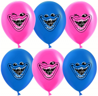 Воздушные шары Зубастики 12" пастель ДБ - Многошароff: товары для праздника и воздушные шары оптом