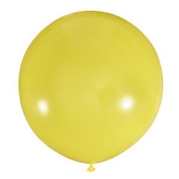 Воздушный шар 24"/61см пастель YELLOW 001 - Многошароff: товары для праздника и воздушные шары оптом