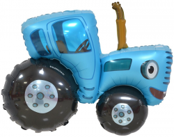 Мини фигура Синий трактор - Многошароff: товары для праздника и воздушные шары оптом