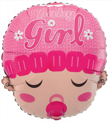 Фигура Малышка девочка ( голова) R365P - Многошароff: товары для праздника и воздушные шары оптом