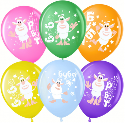 Воздушные шары Буба 12" пастель ВВ - Многошароff: товары для праздника и воздушные шары оптом