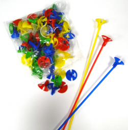 Палочки для шаров - Многошароff: товары для праздника и воздушные шары оптом